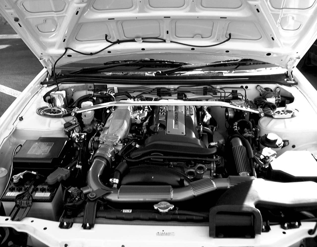 S14 シルビア SR20DET CUSCO クスコ フロント タワーバー 補強バー
