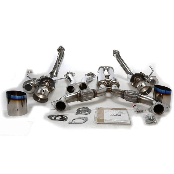 HKS Hi Power Dual Exhaust - 2003+ 350z