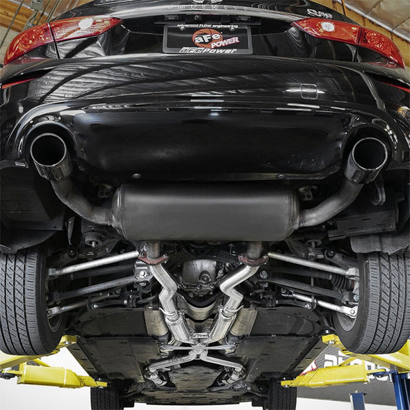 aFe Power Takeda Y-Pipe and Mid-Pipe 2-1/2" to 3" 304 Stainless Steel Exhaust Q50/Q60 3.0tt aFe Power Takeda Y-Pipe and Mid-Pipe 2-1/2" to 3" 304 Stainless Steel Exhaust Q50/Q60 3.0tt