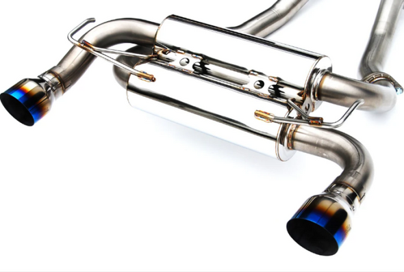 Invidia 2023+ Nissan Z 70mm Gemini Cat Back Exhaust - Single Layer TI Tips - HS22N4Z7GM1STL User 1