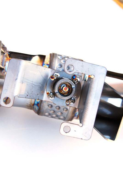 Invidia 19-24 Supra Gemini N1 w/ Valve Single Layer Titanium Cat-Back - HS19TSP4VGM1GT Photo - Close Up