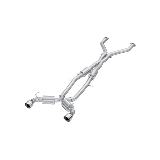 MBRP 23-24 Nissan Z 3.0L Armor Pro T304 Stainless Steel 3in Cat-Back Dual Rear Exit w/ 5in OD Tips - S4408304 Photo - Primary