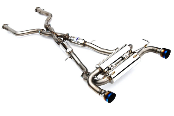 Invidia 2023+ Nissan Z 70mm Gemini Cat Back Exhaust - Single Layer TI Tips - HS22N4Z7GM1STL User 1