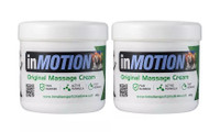  2 x inMotion Original Massage Cream 400g