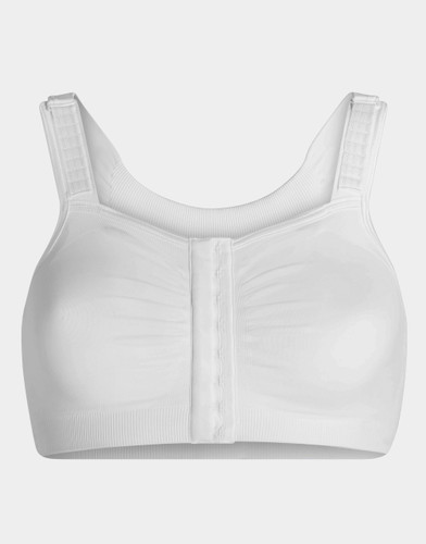 Carefix Mary Mastectomy Bra (Hook & Eye) - White