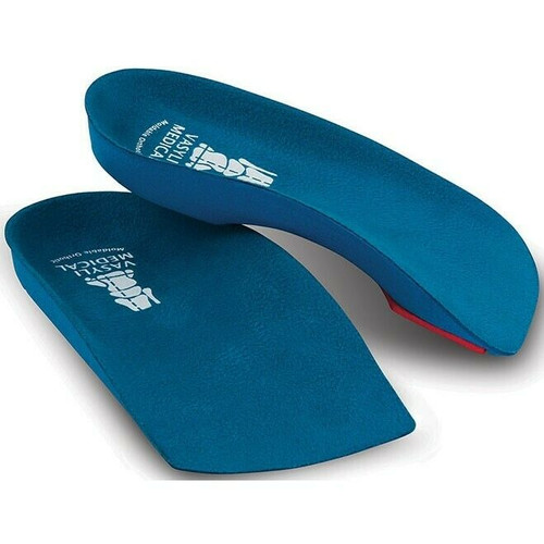 Vasyli Blue 3/4 Length Medium Density Orthotics