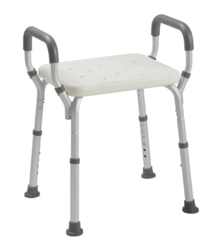 Max Mobility Delta Aluminium Shower Stool With Arms