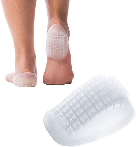 Tuli’s Heavy Duty Gel Heel Cups, Clear