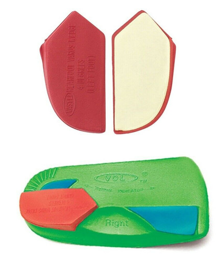 Vasyli Orthotics Rearfoot Varus Wedges 2 or 4 Degrees (5 Pairs)