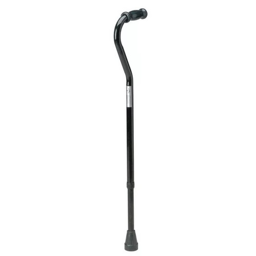 Heavy Duty Steel Offset Handle Cane Walking Stick, Max 227kg