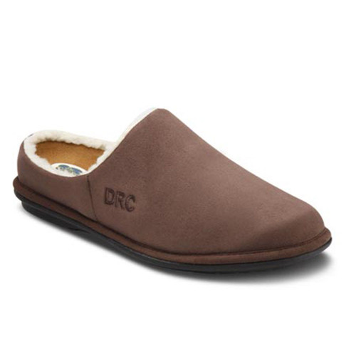 Dr Comfort Easy Chocolate Men Therapeutic Slippers