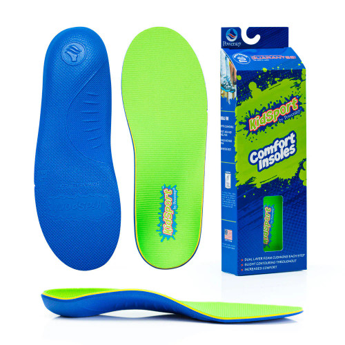 Powerstep KidSport Light Arch Support Full Length Comfort Insoles