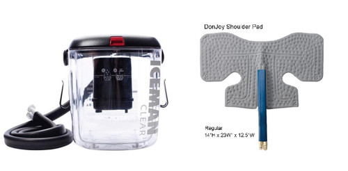 Donjoy Iceman Clear 3 Cold Unit & Shoulder Pad