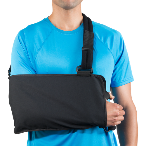 Breg Deluxe Shoulder Immobilizer Sling with Waist Strap