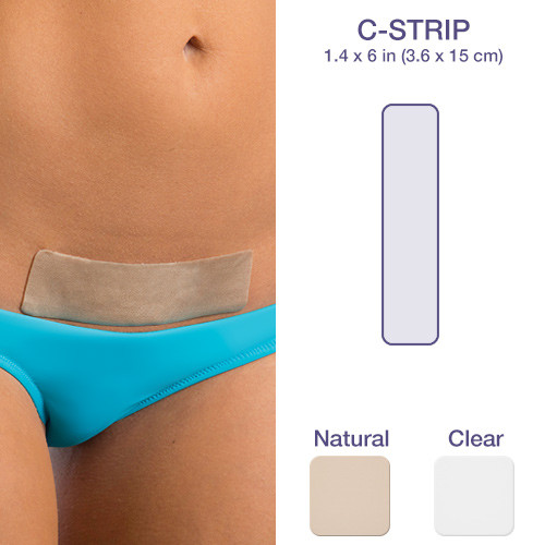 Epi-Derm Silicone Scar Gel Sheet (3.6 x15cm) - C Strip