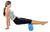Fortress Round Foam Roller (90x15cm) w/ Exercise Chart