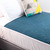 Conni Reusable Bed Pad with Tuck-ins - Teal Blue