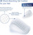 Tuli’s Heavy Duty Gel Heel Cups, Clear