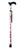 Classic FOLDING Handy Walking Stick Cane "Bird of Paradise" Max 114kg