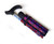 Classic FOLDING Handy Walking Stick Cane " Purple Spots" Max 114kg