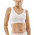 Carefix Bree PostOp Bra High Compression Wire Free Front Closure - White
