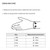 Push Med Wrist SPLINT Brace - Sizing Chart