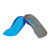 ICB Blue Medium Density Covered 2/3 Length Orthotics