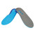 ICB Blue Medium Density Covered Full Length Orthotics