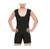 Isavela Male Post Surgical (Stage 1) Compression Body Suit w/ Zipper (Sleeveless) - Black