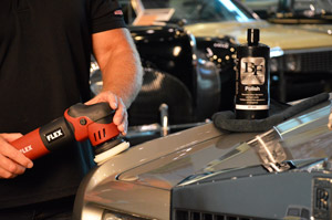 Blackfire Polish can be used with a white polishing pad.