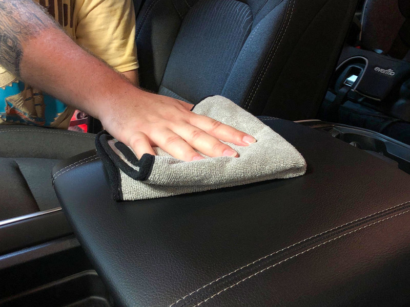 Keeping leather seats matte and new looking. : r/AutoDetailing