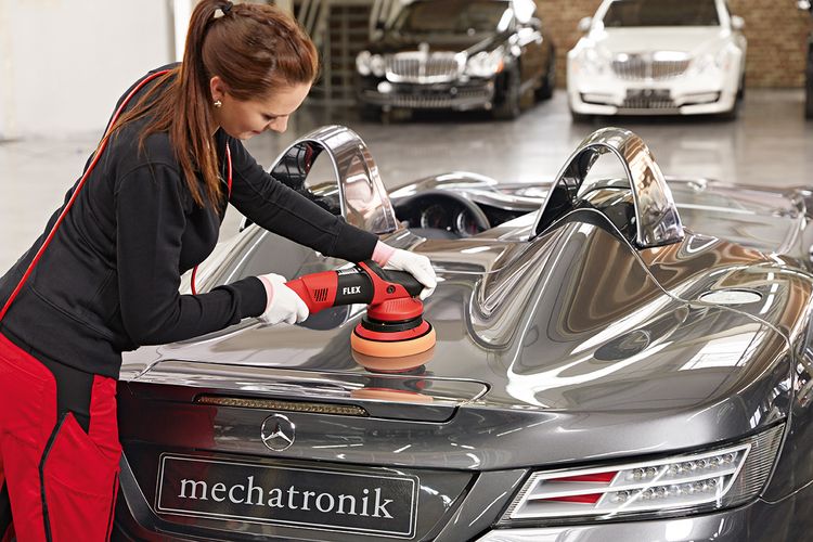 FLEX XFE15 150 Professional Grade Cordless Orbital Car Polisher Set, Best Car  Buffer - Free Shipping at California Car Cover Co.