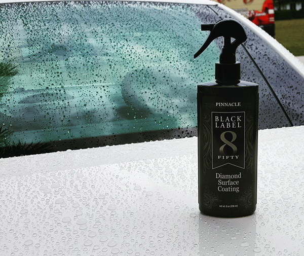 Black Label Diamond Surface Coating creates a fluid, liquid gloss