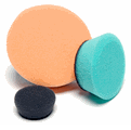 FLEX Rotary Foam Pads – 1, 2, 3 Inch Diameter