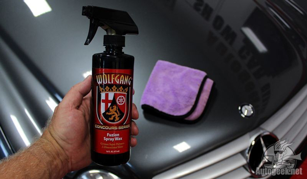 Wolfgang Fuzion Spray Wax is the best spray wax money can buy!