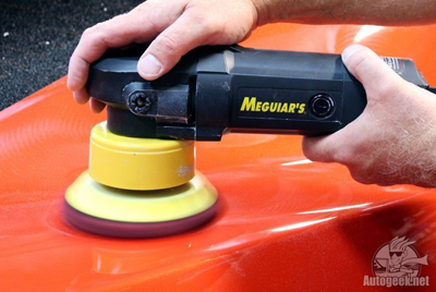 Meguiars DA Foam Discs rotate better on a DA Polisher to improve results