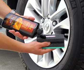 Car Wheel Tire Cleaner Auto Tire Shine Coating Automobile Tyre