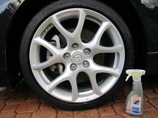 Sonax Wheel Cleaner is safe on all types of wheels.