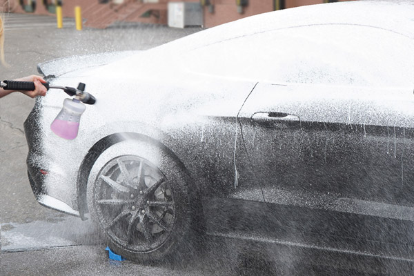 Foam cannons make washing your car easier than ever!