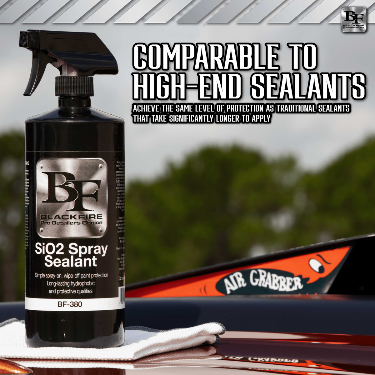 Sio2 Boost Spray BLACKFIRE SiO2 Spray Sealant | Autogeek.net