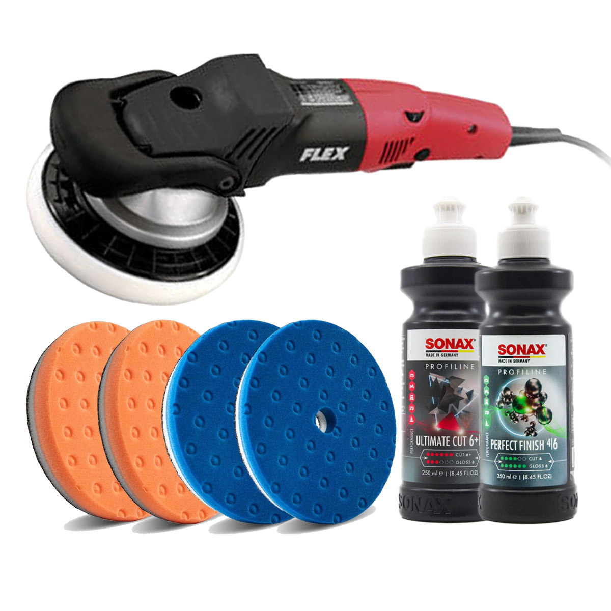 Flex XC3401 SONAX Swirl Removing Kit | Autogeek.net