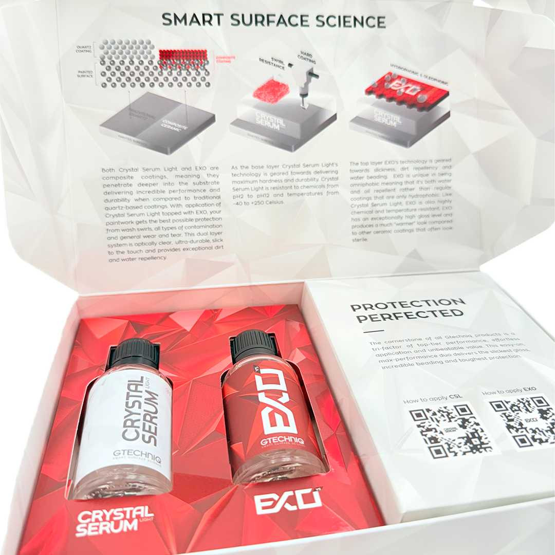 Gtechniq EXOv5 and Crystal Serum Light Kit | Autogeek