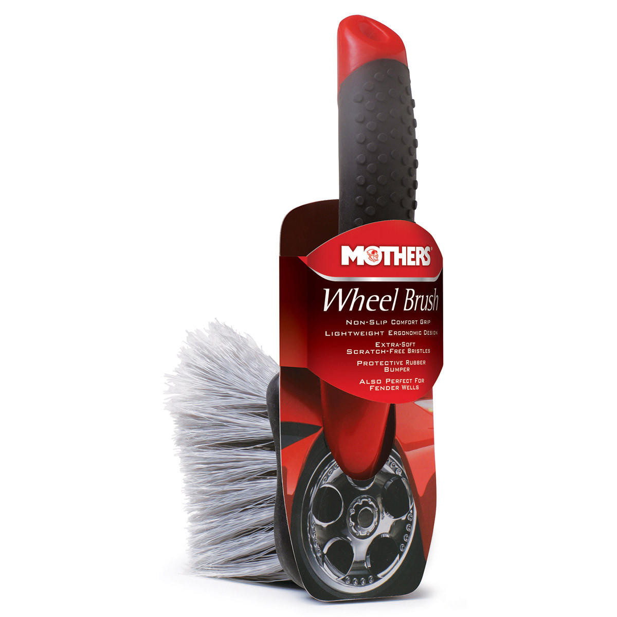Mothers Tire Wheel And Well Brush Kit