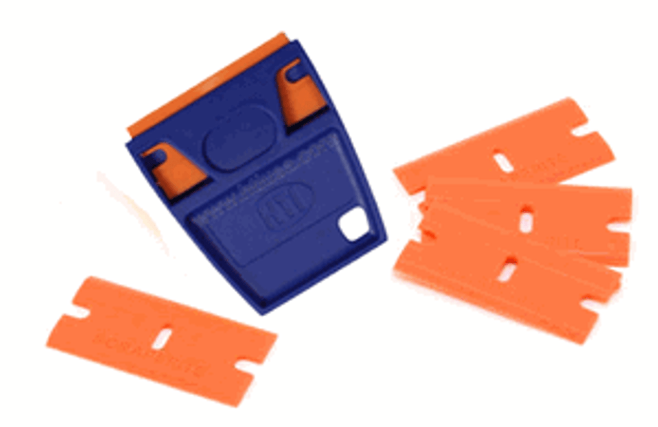 EZ-Grip Plastic Razor Blades. EZ-Grip Plastic Razor Blades.