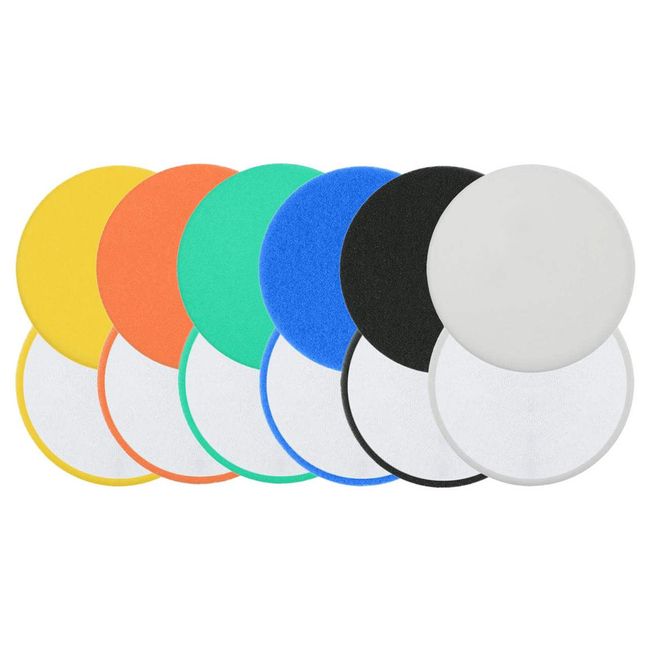 Buff and Shine 4 Inch Flat Foam Pads