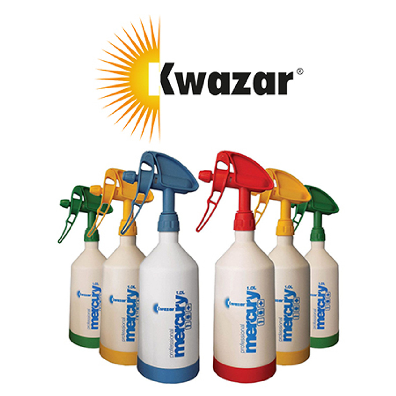 Kwazar Mercury Pro + 0.5 Liter Spray Bottle, half liter sprayers