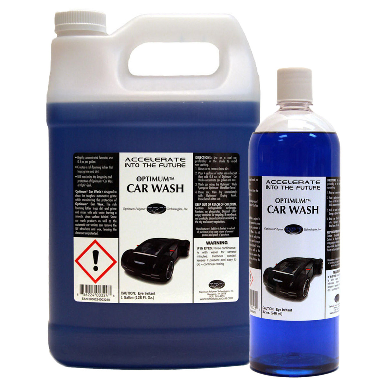Clean car's exterior plastic, rubber, vinyl & canvas