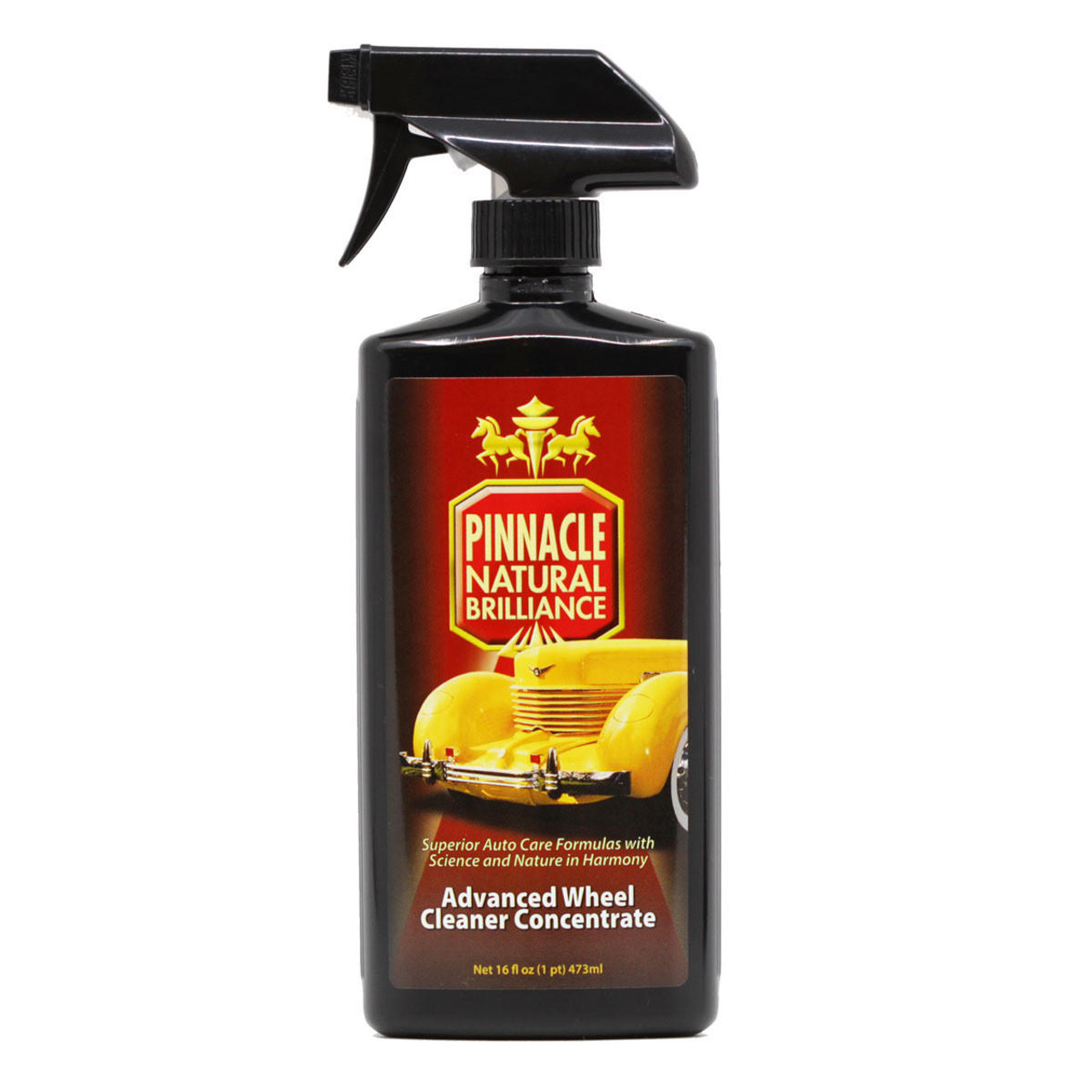 Pinnacle Gel Wheel Cleaner will give you dazzling results on your