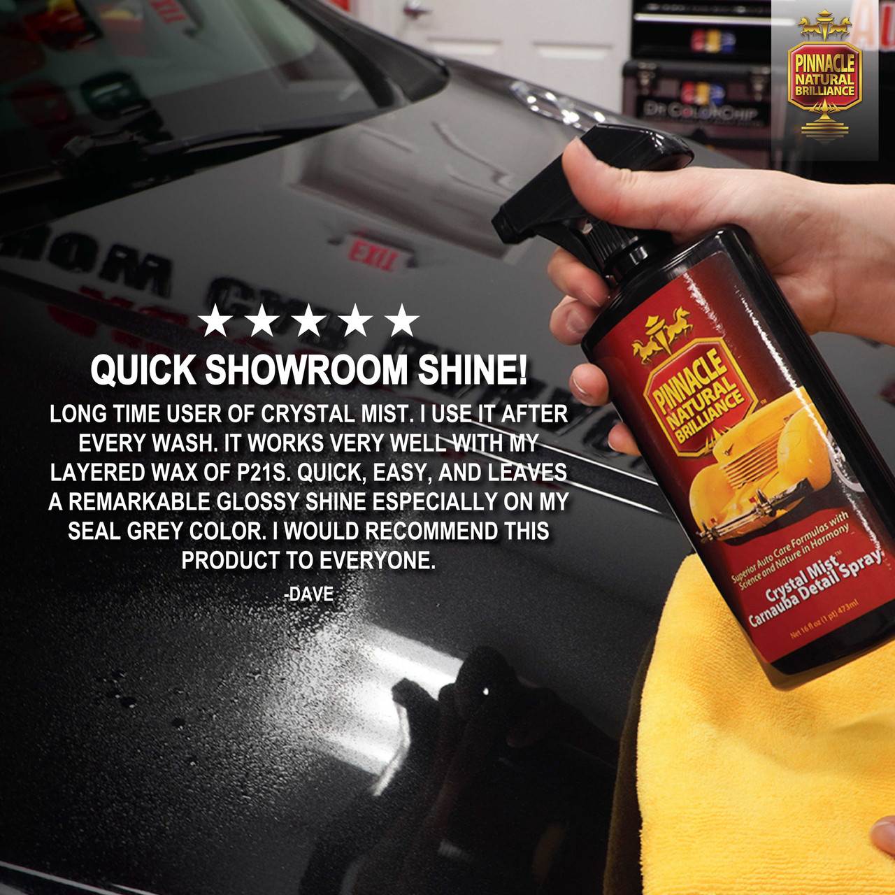 Pinnacle Crystal Mist Detail Spray | Autogeek.net