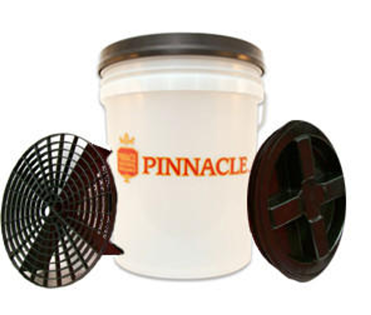 Pinnacle Natural Brilliance Pinnacle 5 Gallon Wash Bucket Combo Available in Black Red And Clear